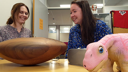 Docenten Logopedie Wilma Lipke en Lisanne Zanting