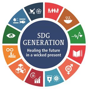 SDG Generation, healing the future in a wicked present