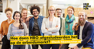 HBO-Monitor met onderzoek naar afgestudeerden op de arbeidsmarkt