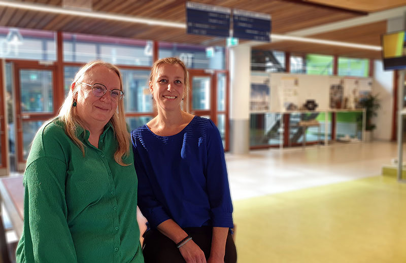 Anneke Postma en Martje Werkman